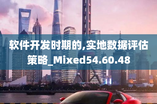 软件开发时期的,实地数据评估策略_Mixed54.60.48