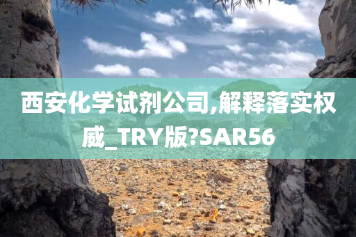 西安化学试剂公司,解释落实权威_TRY版?SAR56