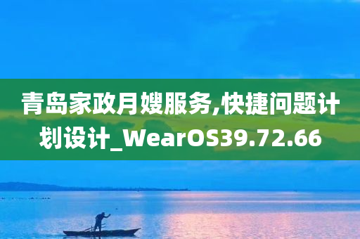 青岛家政月嫂服务,快捷问题计划设计_WearOS39.72.66