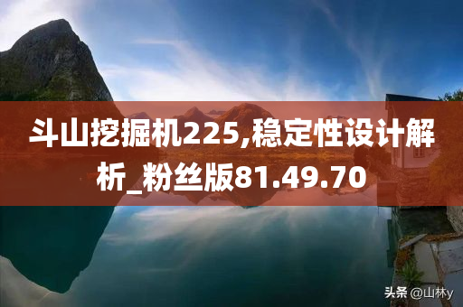 斗山挖掘机225,稳定性设计解析_粉丝版81.49.70