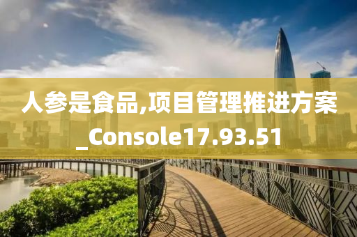 人参是食品,项目管理推进方案_Console17.93.51