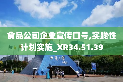 食品公司企业宣传口号,实践性计划实施_XR34.51.39