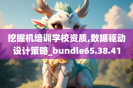 挖掘机培训学校资质,数据驱动设计策略_bundle65.38.41