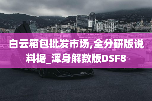 白云箱包批发市场,全分研版说料据_浑身解数版DSF8