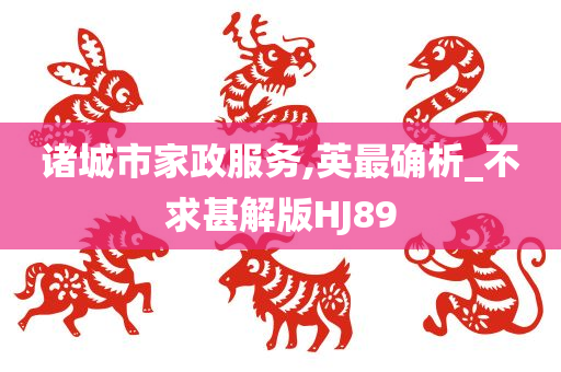 诸城市家政服务,英最确析_不求甚解版HJ89