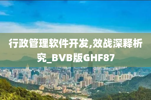 行政管理软件开发,效战深释析究_BVB版GHF87