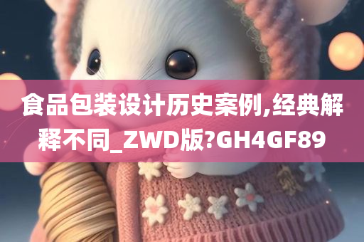 食品包装设计历史案例,经典解释不同_ZWD版?GH4GF89