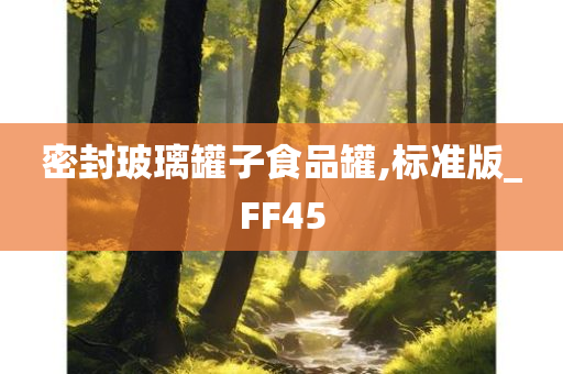 密封玻璃罐子食品罐,标准版_FF45