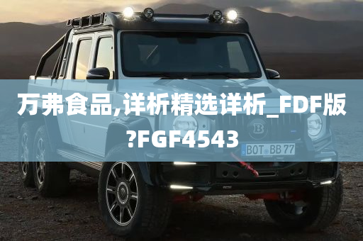 万弗食品,详析精选详析_FDF版?FGF4543