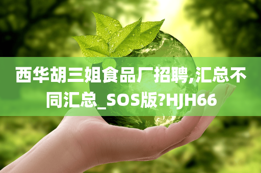 西华胡三姐食品厂招聘,汇总不同汇总_SOS版?HJH66