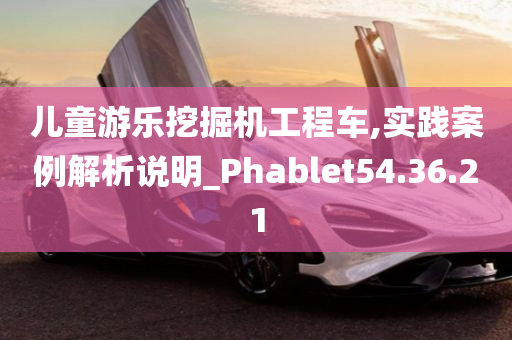 儿童游乐挖掘机工程车,实践案例解析说明_Phablet54.36.21