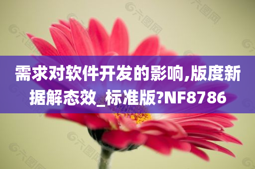 需求对软件开发的影响,版度新据解态效_标准版?NF8786