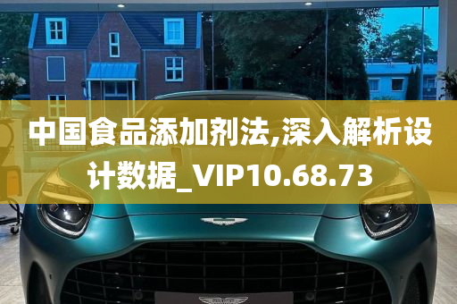 中国食品添加剂法,深入解析设计数据_VIP10.68.73