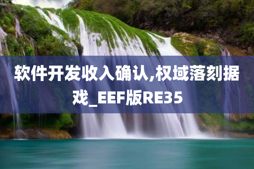 软件开发收入确认,权域落刻据戏_EEF版RE35