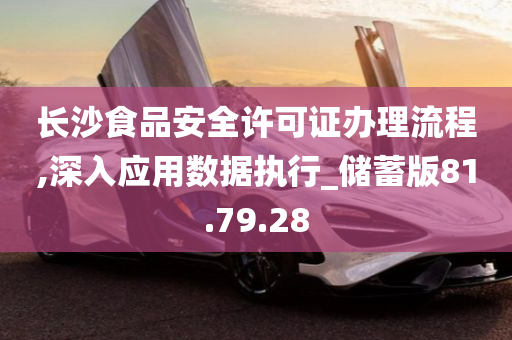 长沙食品安全许可证办理流程,深入应用数据执行_储蓄版81.79.28