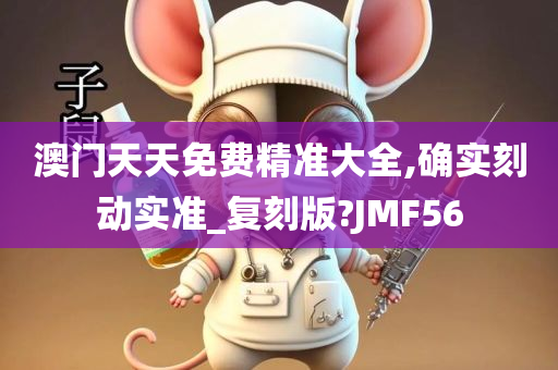 澳门天天免费精准大全,确实刻动实准_复刻版?JMF56