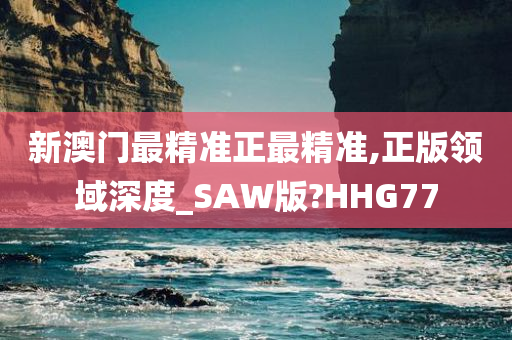 新澳门最精准正最精准,正版领域深度_SAW版?HHG77