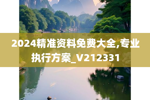 2024精准资料免费大全,专业执行方案_V212331