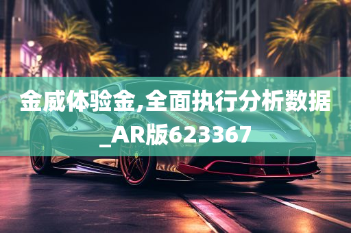 金威体验金,全面执行分析数据_AR版623367