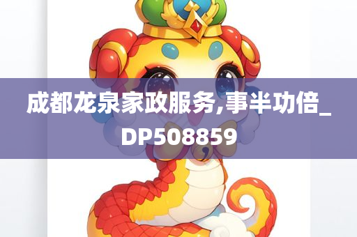 成都龙泉家政服务,事半功倍_DP508859