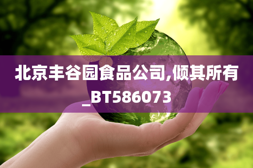 北京丰谷园食品公司,倾其所有_BT586073