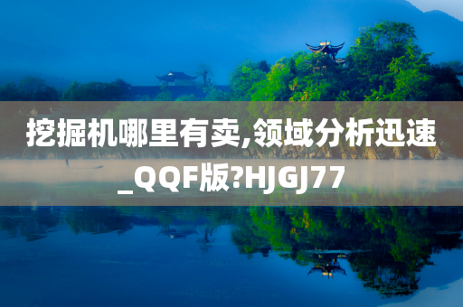 挖掘机哪里有卖,领域分析迅速_QQF版?HJGJ77