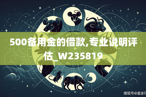 500备用金的借款,专业说明评估_W235819