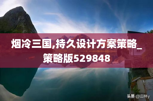 烟冷三国,持久设计方案策略_策略版529848