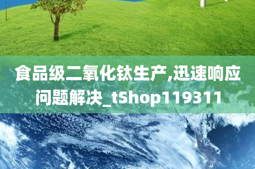 食品级二氧化钛生产,迅速响应问题解决_tShop119311