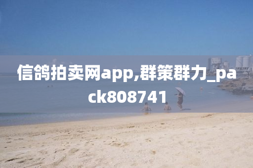 信鸽拍卖网app,群策群力_pack808741