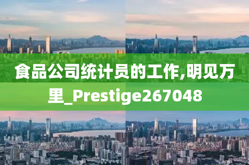 食品公司统计员的工作,明见万里_Prestige267048