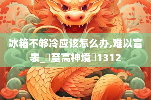 冰箱不够冷应该怎么办,难以言表_‌至高神境‌1312