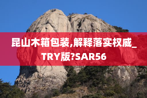 昆山木箱包装,解释落实权威_TRY版?SAR56