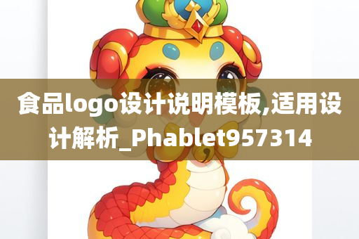 食品logo设计说明模板,适用设计解析_Phablet957314