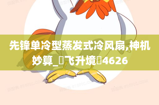 先锋单冷型蒸发式冷风扇,神机妙算_‌飞升境‌4626