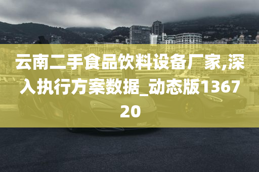 云南二手食品饮料设备厂家,深入执行方案数据_动态版136720