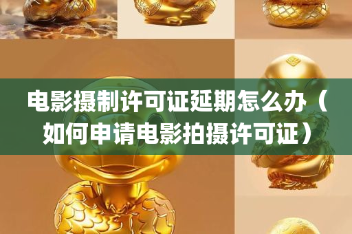 电影摄制许可证延期怎么办（如何申请电影拍摄许可证）