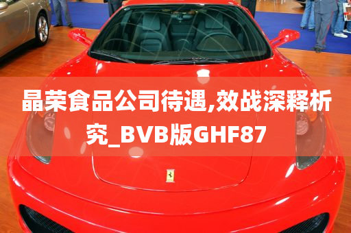 晶荣食品公司待遇,效战深释析究_BVB版GHF87