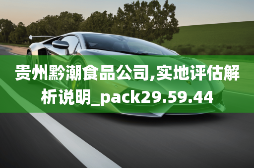 贵州黔潮食品公司,实地评估解析说明_pack29.59.44