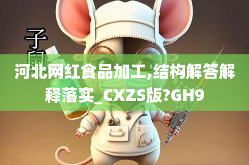 河北网红食品加工,结构解答解释落实_CXZS版?GH9