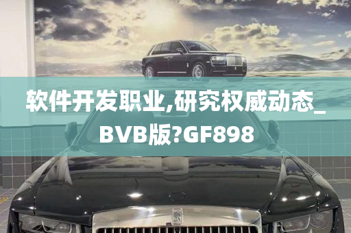 软件开发职业,研究权威动态_BVB版?GF898