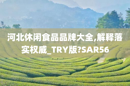 河北休闲食品品牌大全,解释落实权威_TRY版?SAR56