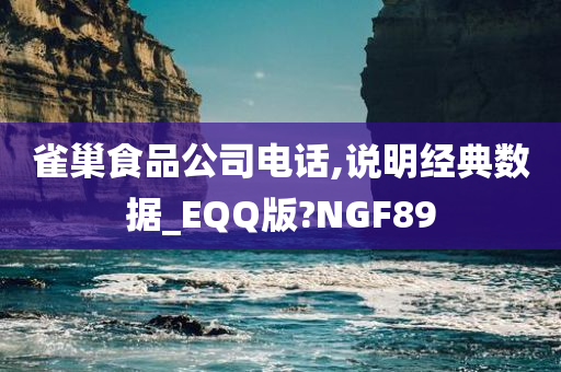 雀巢食品公司电话,说明经典数据_EQQ版?NGF89