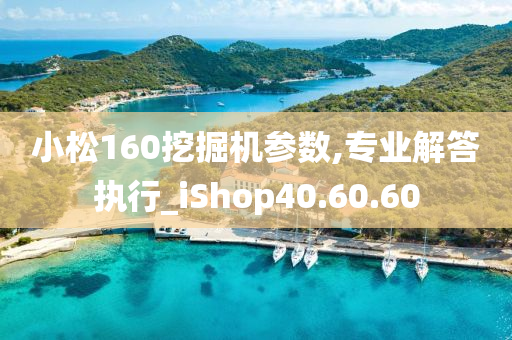 小松160挖掘机参数,专业解答执行_iShop40.60.60