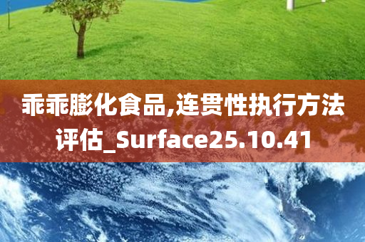 乖乖膨化食品,连贯性执行方法评估_Surface25.10.41